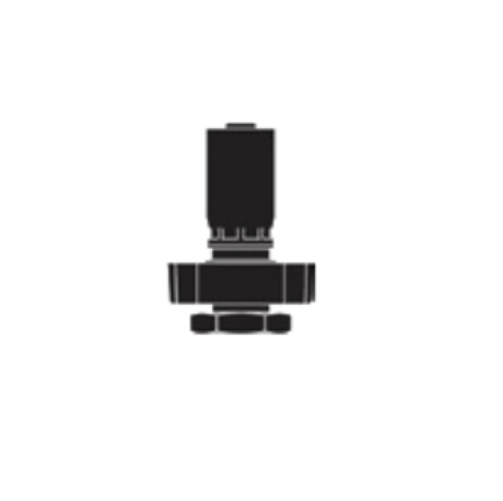 Campbell Fittings: Viton® Seal Hose Stem Complete Set w/ Wing Nut