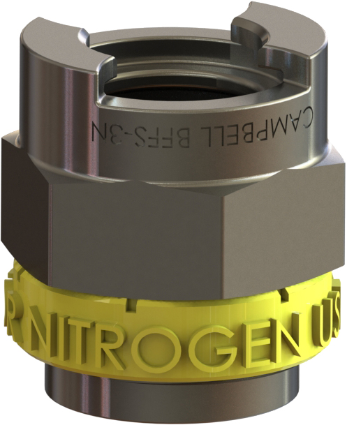 Campbell Fittings Female x Female NPT with Nitrogen Ring