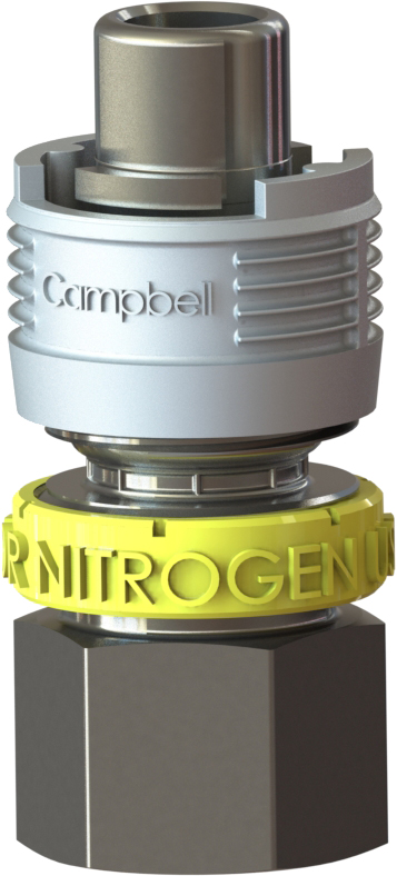 Male x Female NPT (with Nitrogen ring)