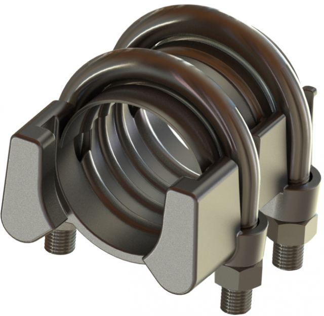 Campbell Fittings LBU-24 Interlocking Clamp 4 Bolt 2-3/32 x 2-9/32 2.09 ID 2-3/32 x 2-9/32 2.09 ID Campbell Fittings LBU-24 Interlocking Clamp 4 Bolt 2-3/32 x 2-9/32 2.09 ID 2-3/32 x 2-9/32 2.09 ID
