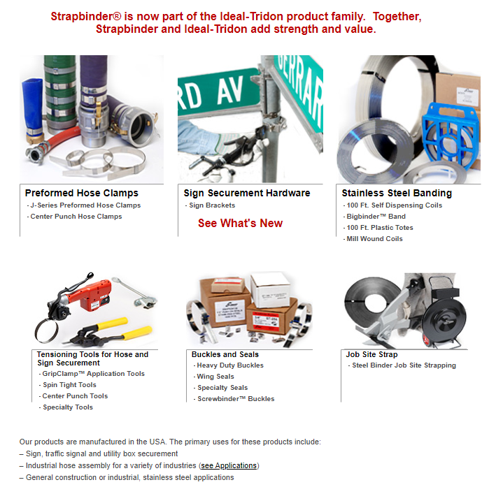 Campbell Fittings Strapbinder®