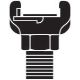 Import Ductile Iron Universal Couplings (includes safety clip) Male NPT